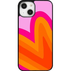 iPhone 14 Case Hülle - Valentine 2024 heart gradient