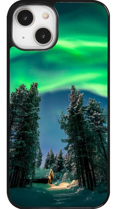 iPhone 14 Case Hülle - Winter 22 Northern Lights