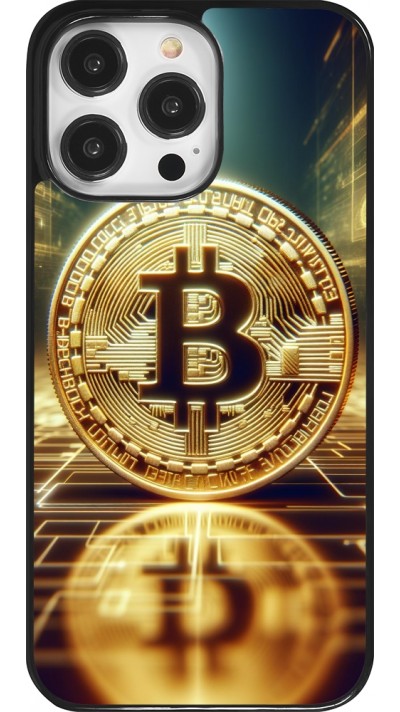 iPhone 14 Pro Max Case Hülle - Bitcoin Stehen