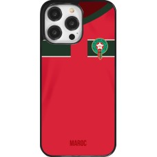 iPhone 14 Pro Max Case Hülle - Marokko 2022 personalisierbares Fussballtrikot