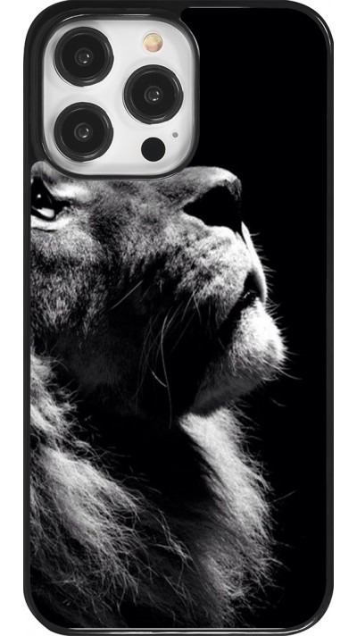 iPhone 14 Pro Max Case Hülle - Lion looking up