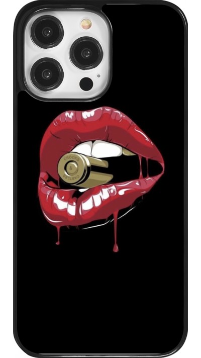 iPhone 14 Pro Max Case Hülle - Lips bullet