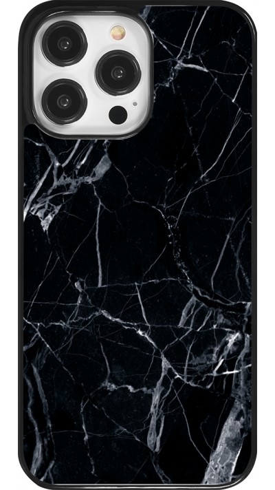 iPhone 14 Pro Max Case Hülle - Marble Black 01