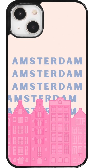 iPhone 14 Plus Case Hülle - Amsterdam Pink Print