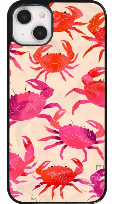 iPhone 14 Plus Case Hülle - Crabs Paint