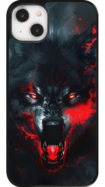 iPhone 14 Plus Case Hülle - Halloween 2024 mad werewolf