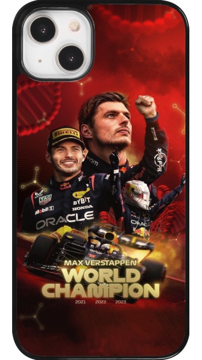 iPhone 14 Plus Case Hülle - Max Verstappen Champion 2023