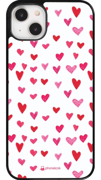 iPhone 14 Plus Case Hülle - Valentine 2022 Many pink hearts