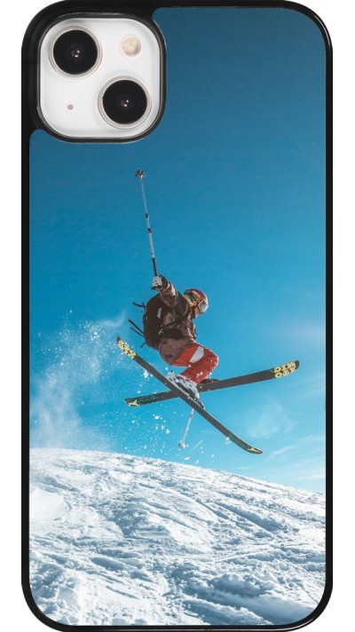 iPhone 14 Plus Case Hülle - Winter 22 Ski Jump