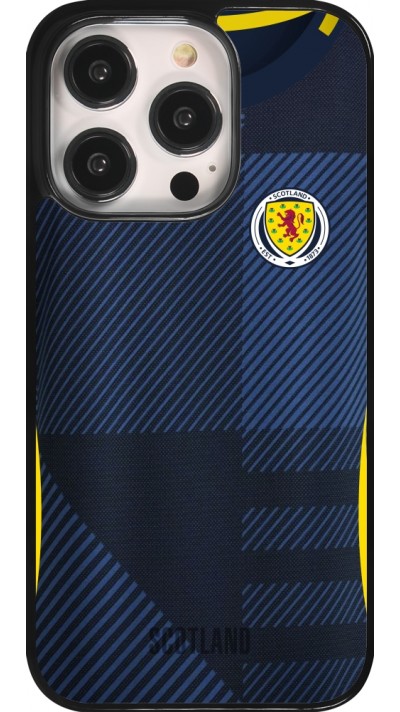 iPhone 14 Pro Case Hülle - Schottland personalisierbares Fussballtrikot