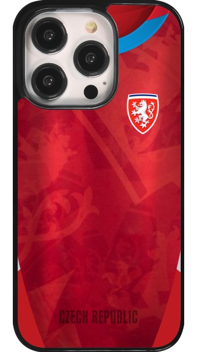 iPhone 14 Pro Case Hülle - Tschechische Republik personalisierbares Fussballtrikot