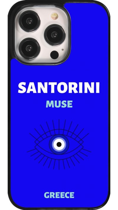 iPhone 14 Pro Case Hülle - Pop Summer Destination Santorini