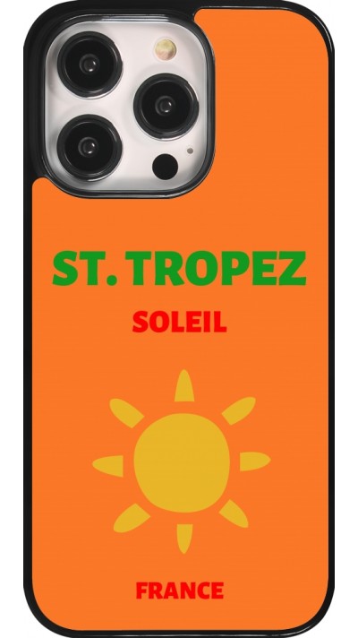 iPhone 14 Pro Case Hülle - Pop Summer Destination St-Tropez