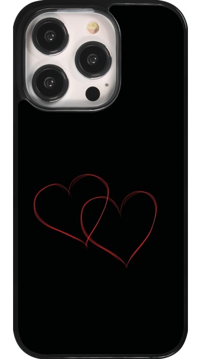 iPhone 14 Pro Case Hülle - Valentine 2023 attached heart