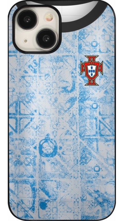 iPhone 15 Case Hülle - Portugal Away personalisierbares Fussballtrikot