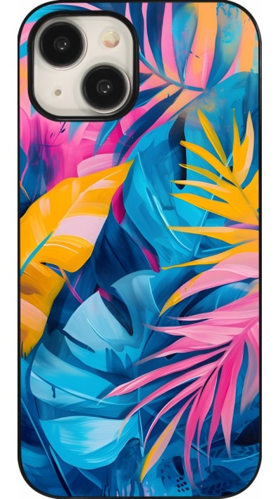 Coque iPhone 15 - Palms Blue