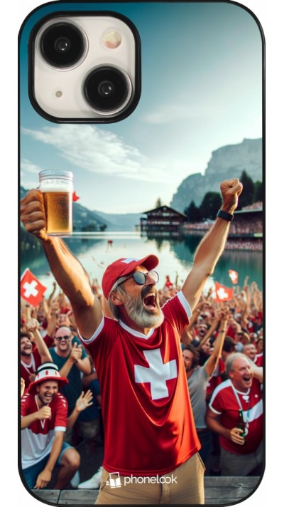 iPhone 15 Case Hülle - Schweizer Sieg Fanzone Euro 2024