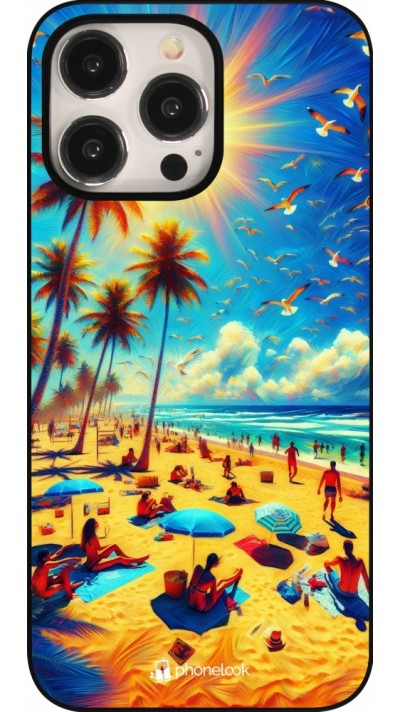 iPhone 15 Pro Max Case Hülle - Sommer Paradies Farbe