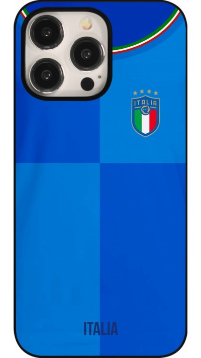 iPhone 15 Pro Max Case Hülle - Italien 2022 personalisierbares Fußballtrikot