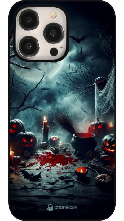 iPhone 15 Pro Max Case Hülle - Halloween 2024 Dunkler Mond