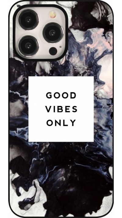 iPhone 15 Pro Max Case Hülle - Marble Good Vibes Only