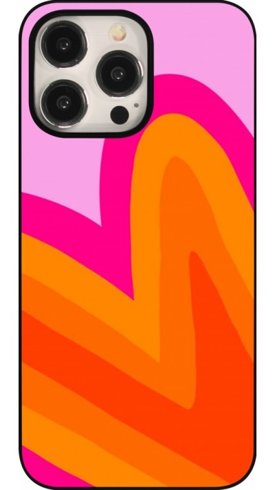 iPhone 15 Pro Max Case Hülle - Valentine 2024 heart gradient