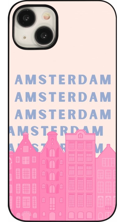 iPhone 15 Plus Case Hülle - Amsterdam Pink Print