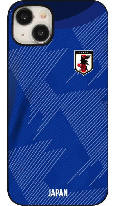 iPhone 15 Plus Case Hülle - Japan 2022 personalisierbares Fussballtrikot