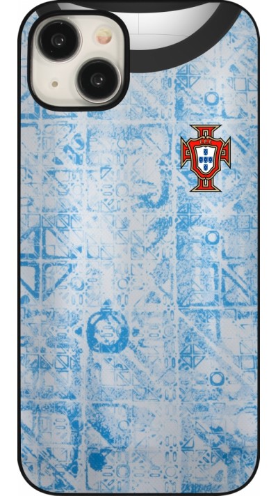 iPhone 15 Plus Case Hülle - Portugal Away personalisierbares Fussballtrikot