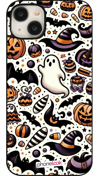 iPhone 15 Plus Case Hülle - Halloween 2024 Niedliches Muster