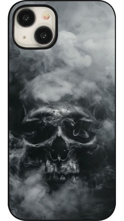 iPhone 15 Plus Case Hülle - Halloween 2024 smoky skull