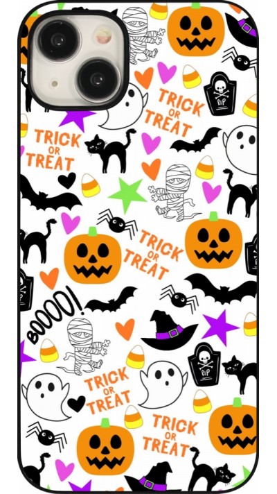 iPhone 15 Plus Case Hülle - Halloween 2024 trick or treat