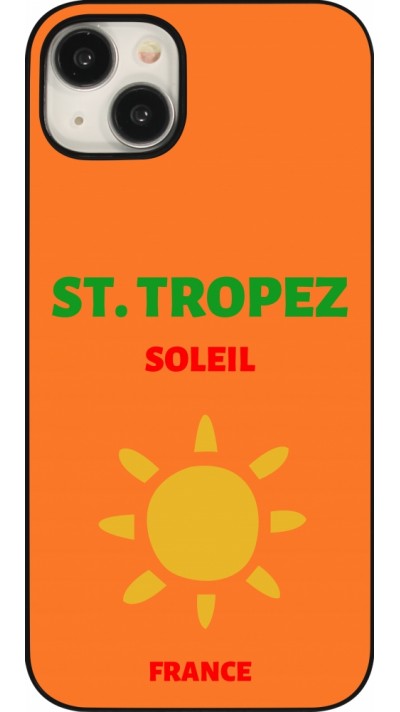 iPhone 15 Plus Case Hülle - Pop Summer Destination St-Tropez