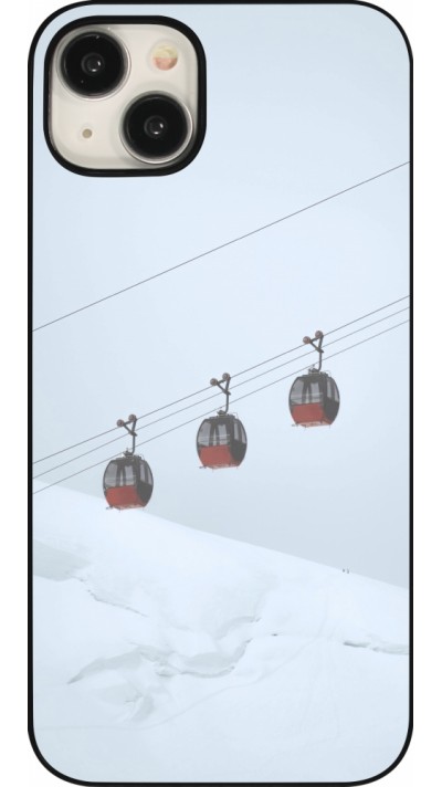 iPhone 15 Plus Case Hülle - Winter 22 ski lift