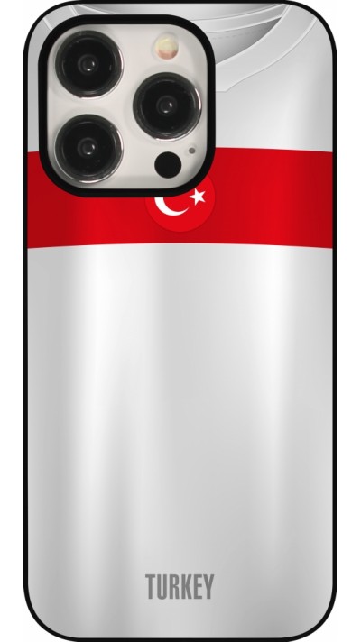 iPhone 15 Pro Case Hülle - Türkei personalisierbares Fussballtrikot