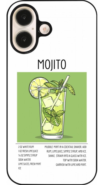 iPhone 16 Case Hülle - Cocktail Rezept Mojito