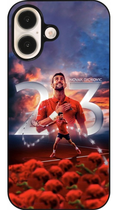 iPhone 16 Case Hülle - Djokovic 23 Grand Slam