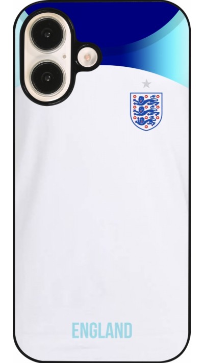 iPhone 16 Case Hülle - England 2022 personalisierbares Fußballtrikot