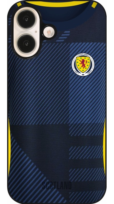 iPhone 16 Case Hülle - Schottland personalisierbares Fussballtrikot