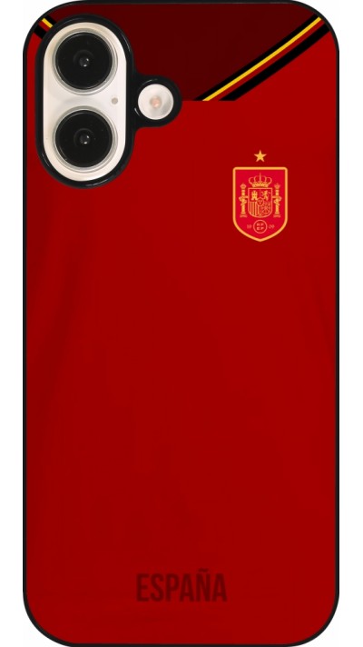 iPhone 16 Case Hülle - Spanien 2022 personalisierbares Fußballtrikot