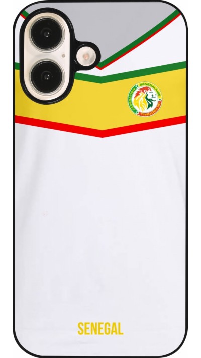 iPhone 16 Case Hülle - Senegal 2022 personalisierbares Fußballtrikot