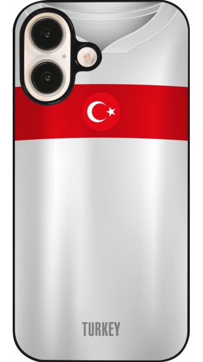 iPhone 16 Case Hülle - Türkei personalisierbares Fussballtrikot