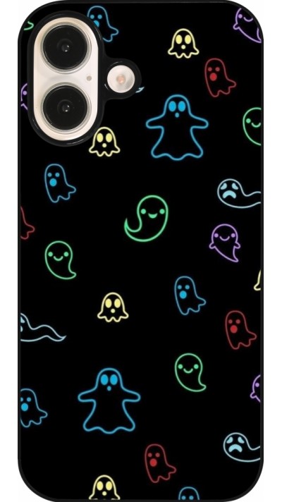 iPhone 16 Case Hülle - Halloween 2024 colorful ghosts