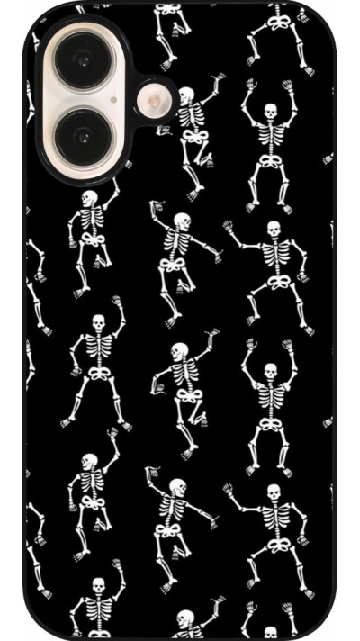 iPhone 16 Case Hülle - Halloween 2024 dancing skeleton