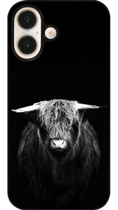 iPhone 16 Case Hülle - Highland calf black