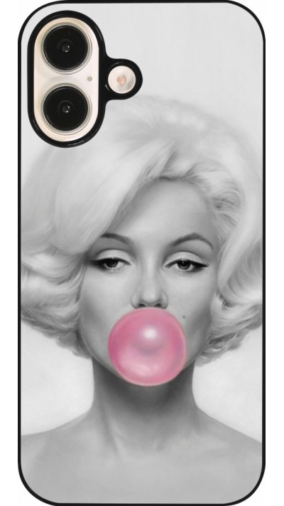 iPhone 16 Case Hülle - Marilyn Bubble