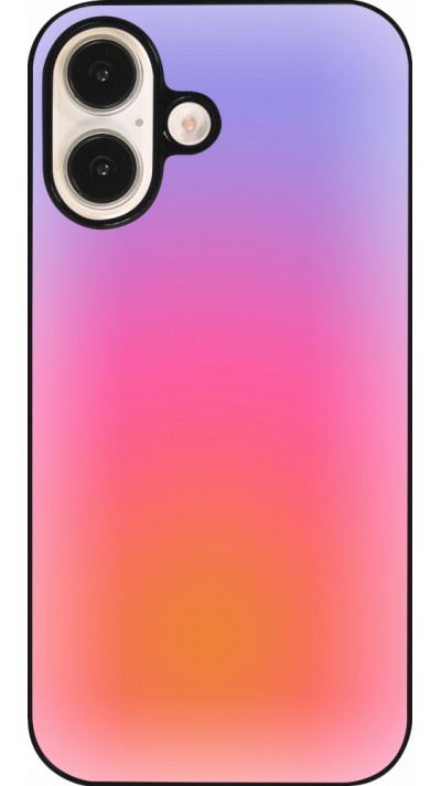 iPhone 16 Case Hülle - Orange Pink Blue Gradient