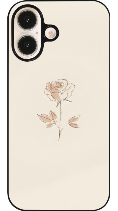 iPhone 16 Case Hülle - Rosa Sand Minimalistisch