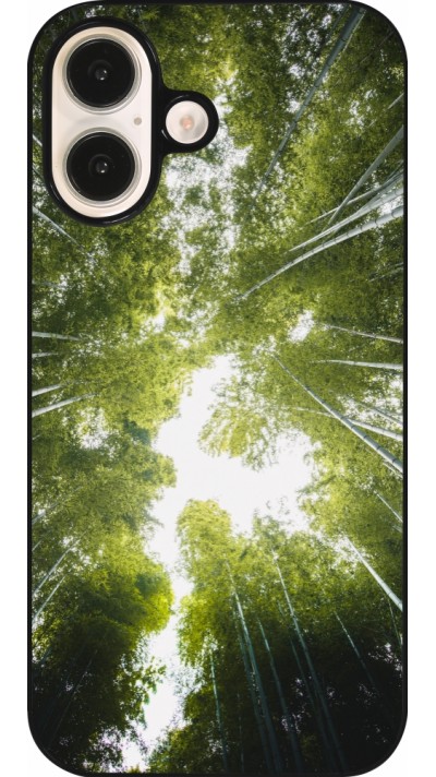 iPhone 16 Case Hülle - Spring 23 forest blue sky