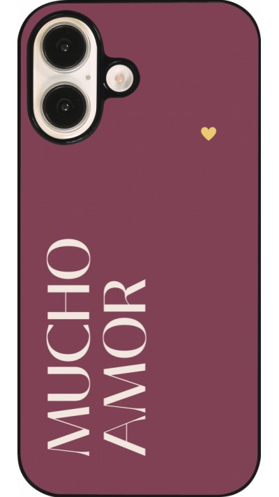 iPhone 16 Case Hülle - Valentine 2024 mucho amor rosado